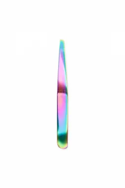 Inclined professional eyebrow tweezers - # 545