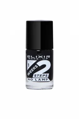 2 weeks Nail Polish #704 (Black) 11ml