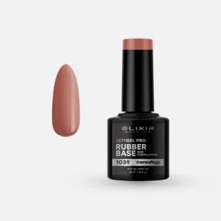 Semi Gel -  #1039 (Rubber Base Coat, Camouflage) 8 ml