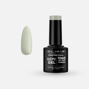 Semi Gel -  #1060 (Glitter Sunrise) 8 ml