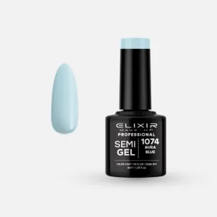Semi Gel -  #1074 (Aura Blue) 8 ml