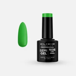 Semi Gel #1035 (Lime Green) 8 ml
