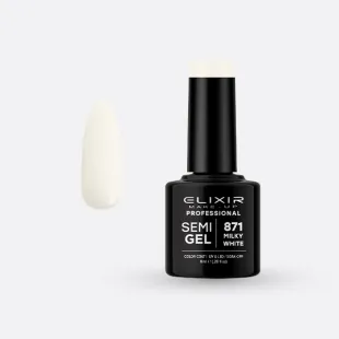 Semi Gel -  #871 (Milky White) 8 ml