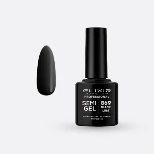Semi Gel -  #869 (Black Lust) 8 ml