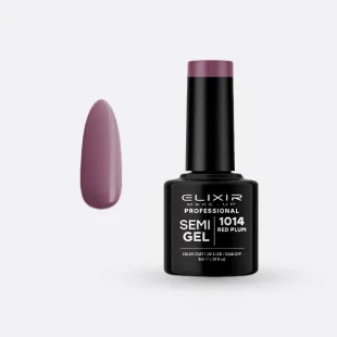 Semi Gel-#1014 (Red Plum) 8 ml