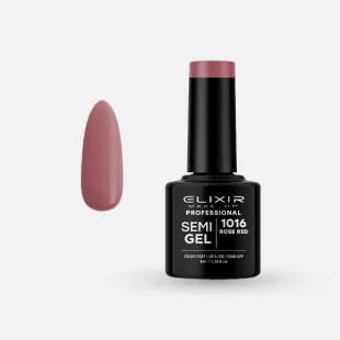 Semi Gel-#1016 (Rose Red) 8 ml