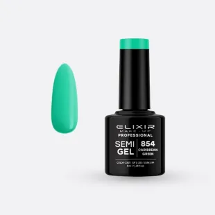 Semi Gel -  #854 (Caribbean green) 8 ml