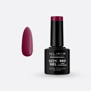 Semi Gel -  #880 (Dark Raspberry) 8 ml