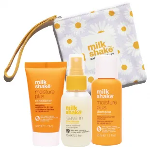 Moisture plus travel size 3pcs+ pochette