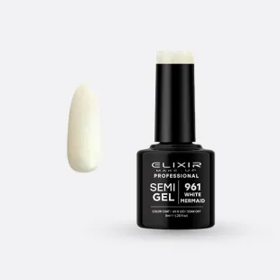 Semi Gel -  #961 (White Mermaid) 8 ml