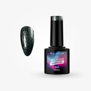 Semi Gel Diamond #1243 (Emerald) 8ml
