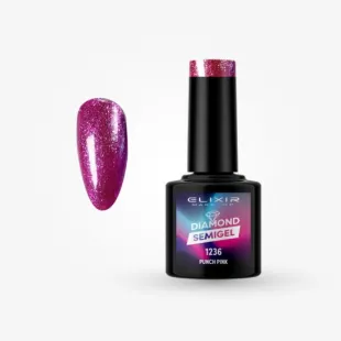 Semi Gel Diamond #1236 (Punch Pink) 8ml