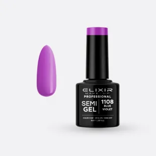 Semi Gel -  #1108 (Blue Violet) 8 ml