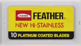 Feather Double Edge partaterät 10kpl