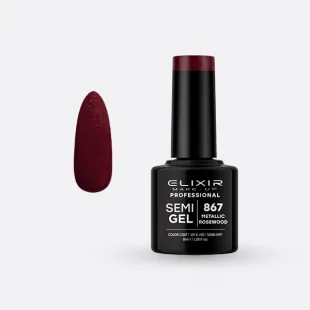 Semi Gel -  #867 (Metallic Rosewood) 8 ml