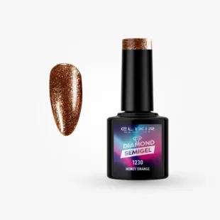 Semi Gel Diamond #1230 (Honey Orange) 8ml