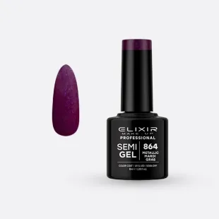 Semi Gel -  #864 (Metallic Mardi Gras) 8 ml