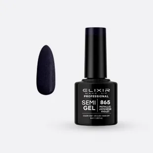 Semi Gel -  #865 (Metallic Japanese Violet) 8 ml