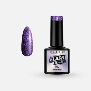 Flash SemiGel -  #1114 (Royal Violet) 8 ml