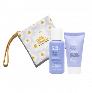Silver shine travel size 2pcs+ pochette