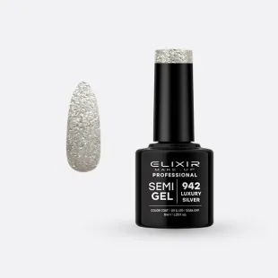 Semi Gel -  #942 (Luxury Silver) 8 ml