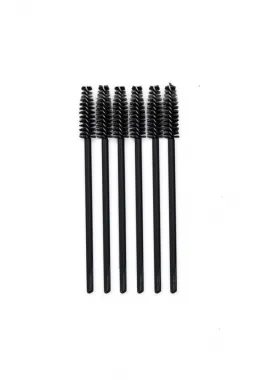 Professional Eyebrow & Eyelash Brushes - # 595 (Set of 6 pieces)
