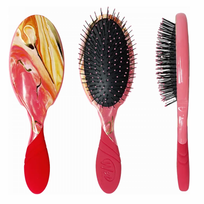 Pro Detangler selvitysharja, ruusukulta organic swirl