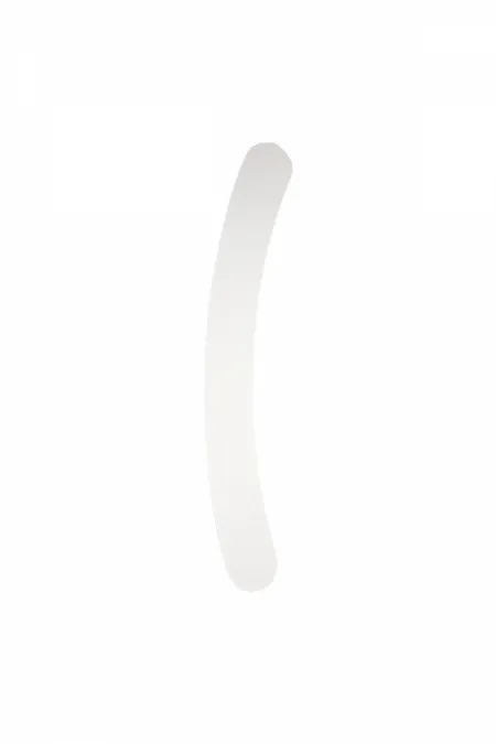 Professional Banana Nail File - # 577 (White, 100/180)
