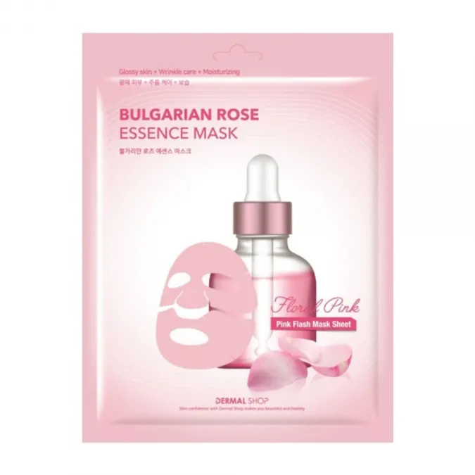 Bulgarian Rose Essence Pink Foil Mask kasvonaamio 1kpl