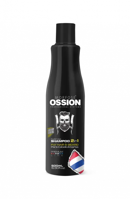 Ossion Hair And Beard Shampoo 500ml