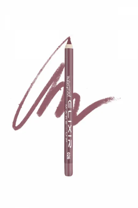 Waterproof Lip pencil - #026 (Iris Mauve)