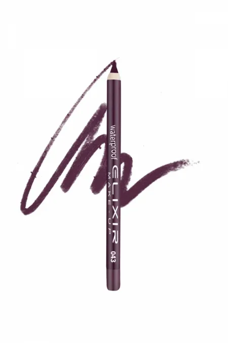 Waterproof Lip pencil - #043 (Midnight Mauve)