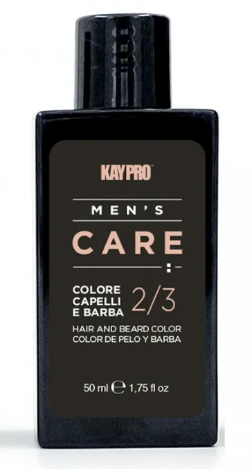 KayPro Men's Care Hair & Beard Color Kit 2x50ml