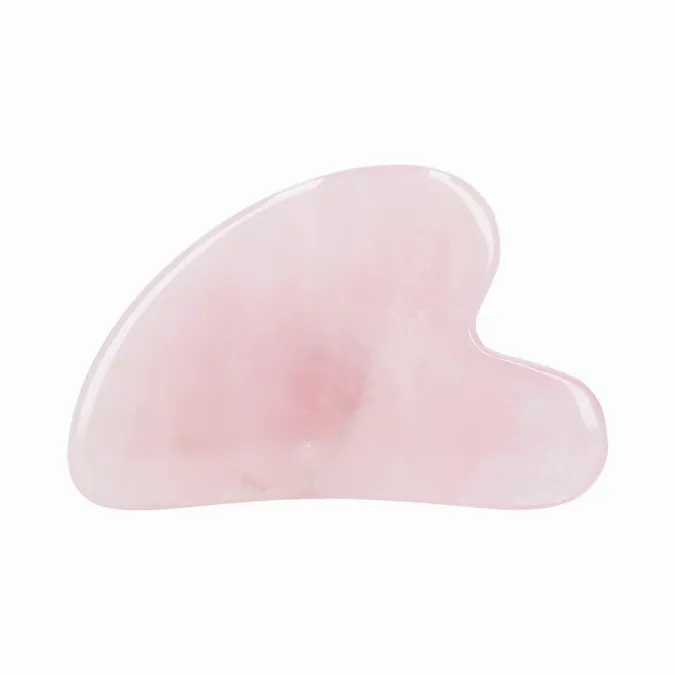 Ruusukvartsi Gua Sha kivi