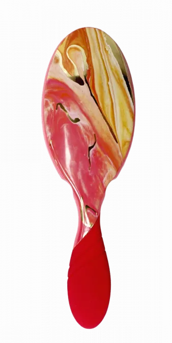 Pro Detangler selvitysharja, ruusukulta organic swirl
