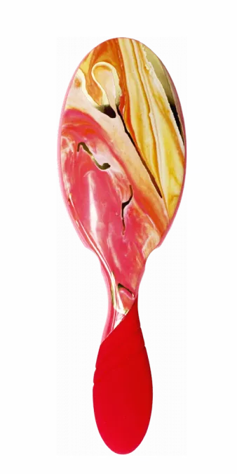Pro Detangler selvitysharja, ruusukulta organic swirl
