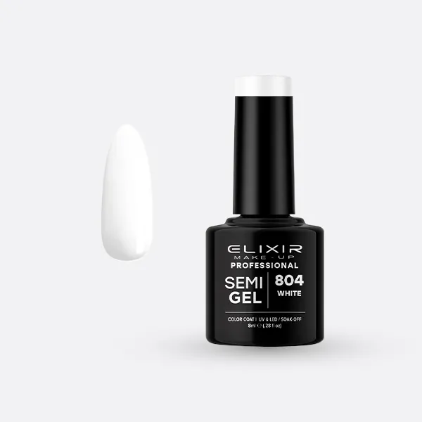 Semi Gel -  #804 (White) 8 ml