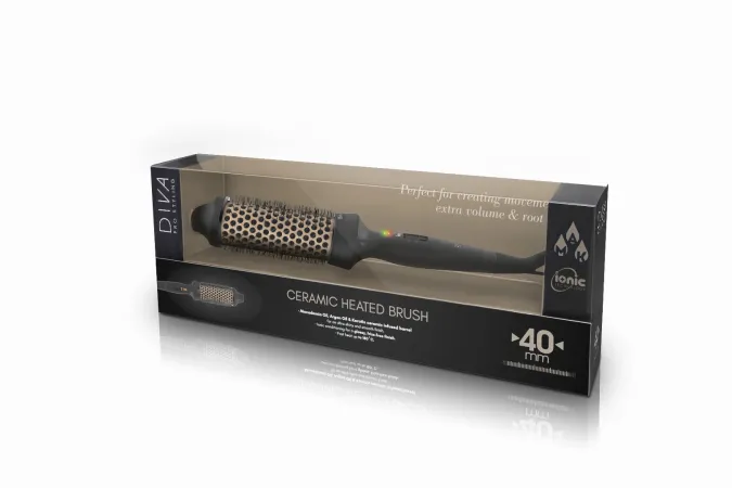 Ceramic Hot Brush lämpökiharrin 40mm