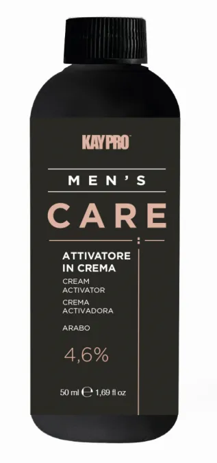 KayPro Men's Care Hair & Beard Color Kit 2x50ml