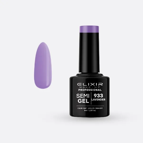 Semi Gel -  #933 (Lavender) 8 ml