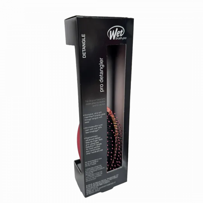 Pro Detangler selvitysharja, ruusukulta organic swirl