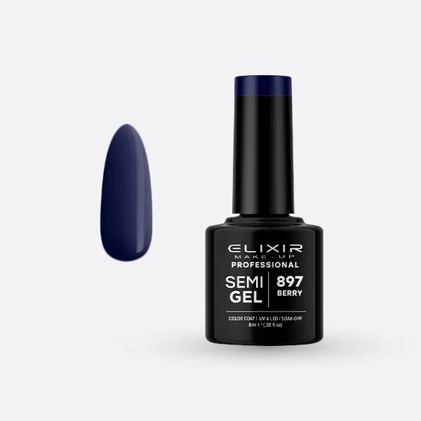 Semi Gel -  #897 (Berry) 8 ml