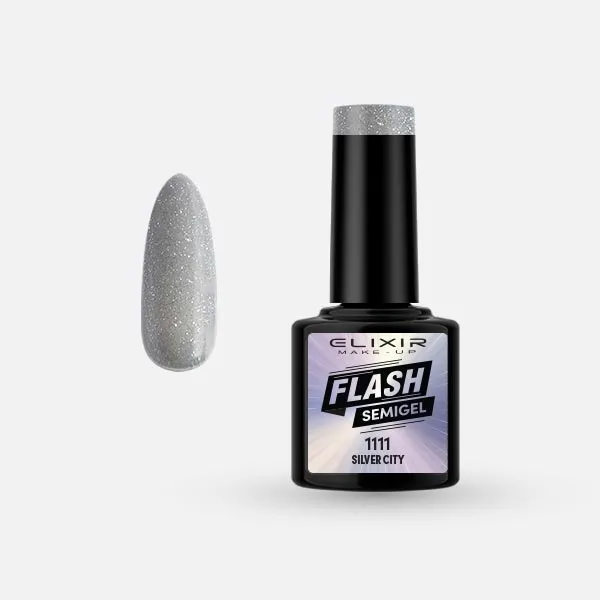 Flash SemiGel -  #1111 (Silver City) 8 ml
