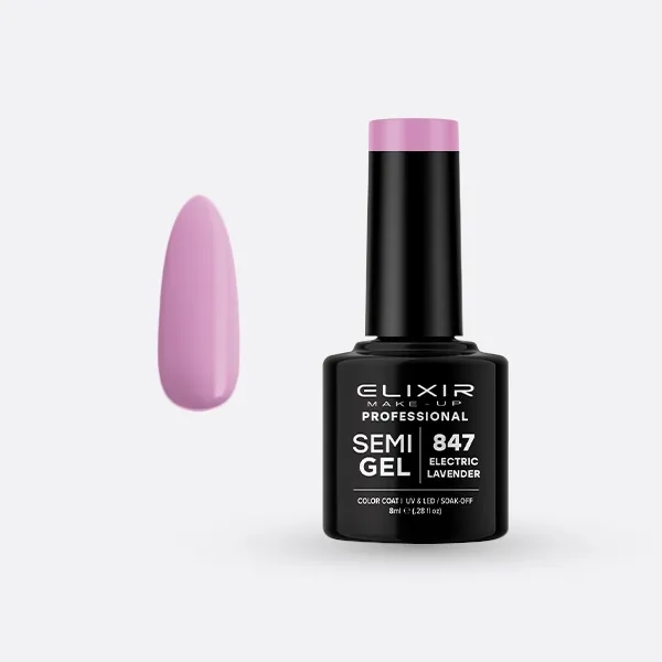 Semi Gel -  #847 (Electric lavender) 8 ml