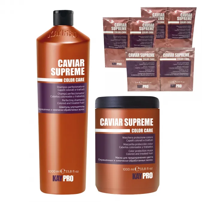 KayPro Caviar Supreme shampoo 1000ml + mask 1000ml