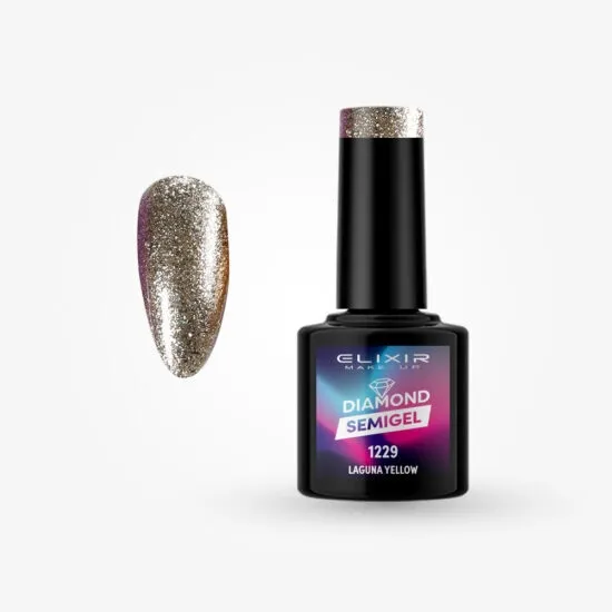 Semi Gel Diamond #1229 (Laguna Yellow) 8ml