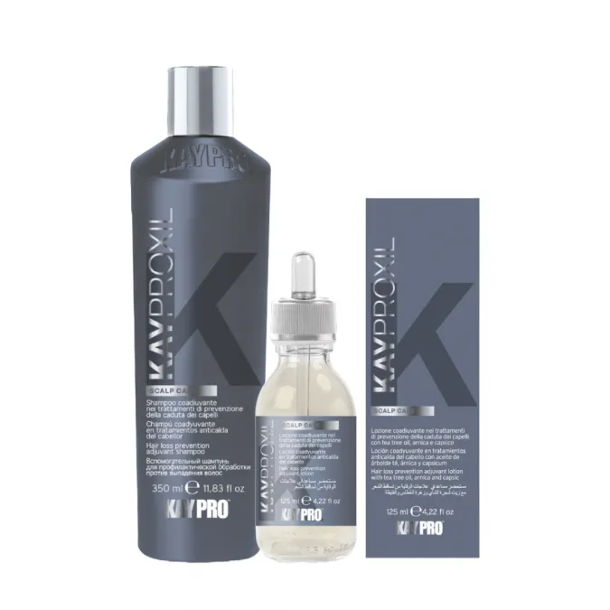 Kayproxil lahjapakkaus hiustenlähtöön 350ml+125ml