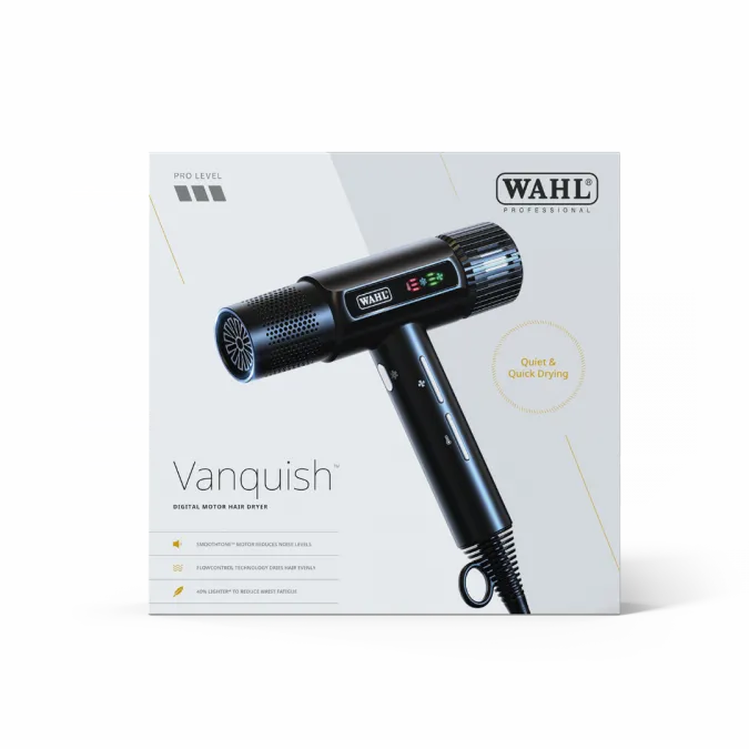 Vanquish fööni, musta