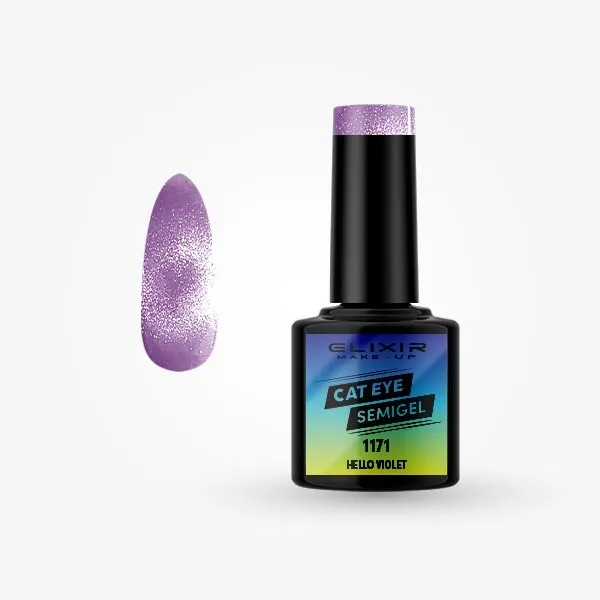 Semi Gel Cat Eye  #1171  (Hello Violet) 8 ml