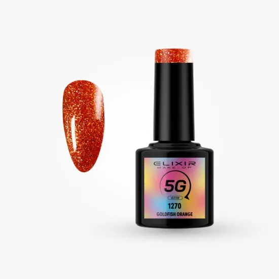Semi Gel 5G #1270 (Goldfish Orange) 8ml